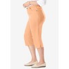 Woman Within Plus Size Petite Capri Stretch Denim Jean - 4 of 4