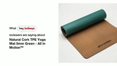 Natural Rubber Yoga Mat 5mm Violet - All In Motion™ : Target