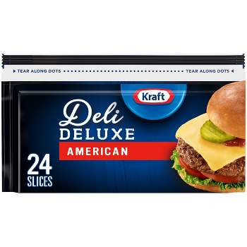 Kraft Deli Deluxe American Cheese Slices - 16oz/24ct