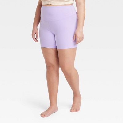 Women's Brushed Sculpt Mid-rise Bike Shorts 4 - All In Motion