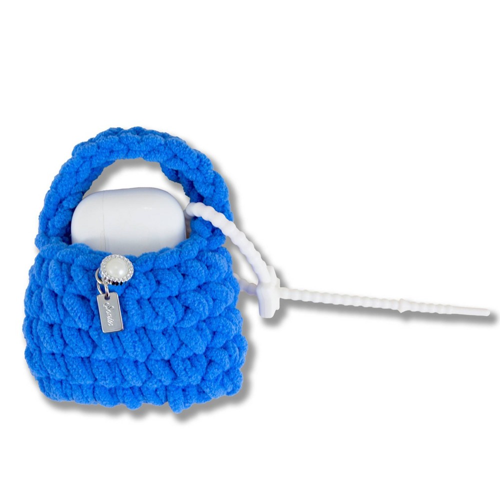 Sonix Knit Earbud Pouches - Blue