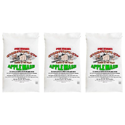 CookinPellets Apple Mash Hard Maple Smoker Smoking Wood Pellets, 40 Pound Bag (3 Pack)