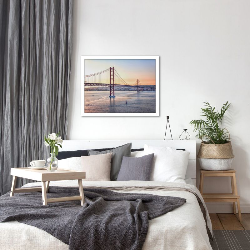 Americanflat Modern Wall Art Room Decor - Abril Bridge by Manjik Pictures, 4 of 6