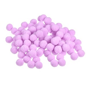 Unique Bargains Home Crafts Handcrafts Project DIY Polyester Felt Balls Beads 300 Pcs - 1 of 4