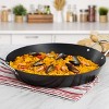 Oster Smithfire 16 Inch Nonstick Carbon Steel Paella Pan in Dark Gray - 4 of 4