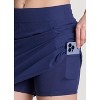 RBX Active Women's Clean Waist Quick Drying Travel/Active Skirt with Built-In Shorts and Pockets - 2 of 4