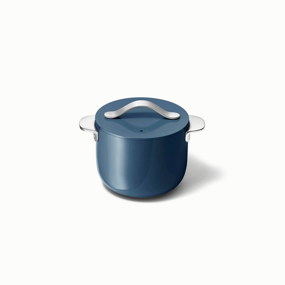 Caraway Home Petite Cooker with Lid Navy