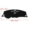 Unique Bargains Car Dashboard Cover Nonslip Black Pad for Chevrolet Malibu 2016-2018 - 2 of 4