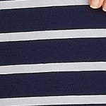 deep sea navy breton stripe