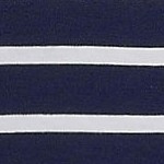 deep sea navy breton stripe