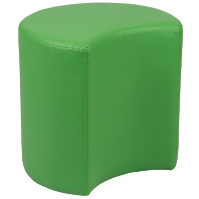 Emma and Oliver 18"H Soft Seating Flexible Moon for Classrooms and Common Spaces