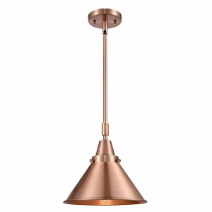 Briarcliff - 1 Light Stem Hung Mini Pendant In Traditional Style-11.13 Inches Tall and 10 Inches Wide - 1 of 1