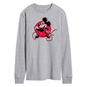 Men's - Disney - Mickey & Friends Long Sleeve Graphic T-Shirt - 1 of 4