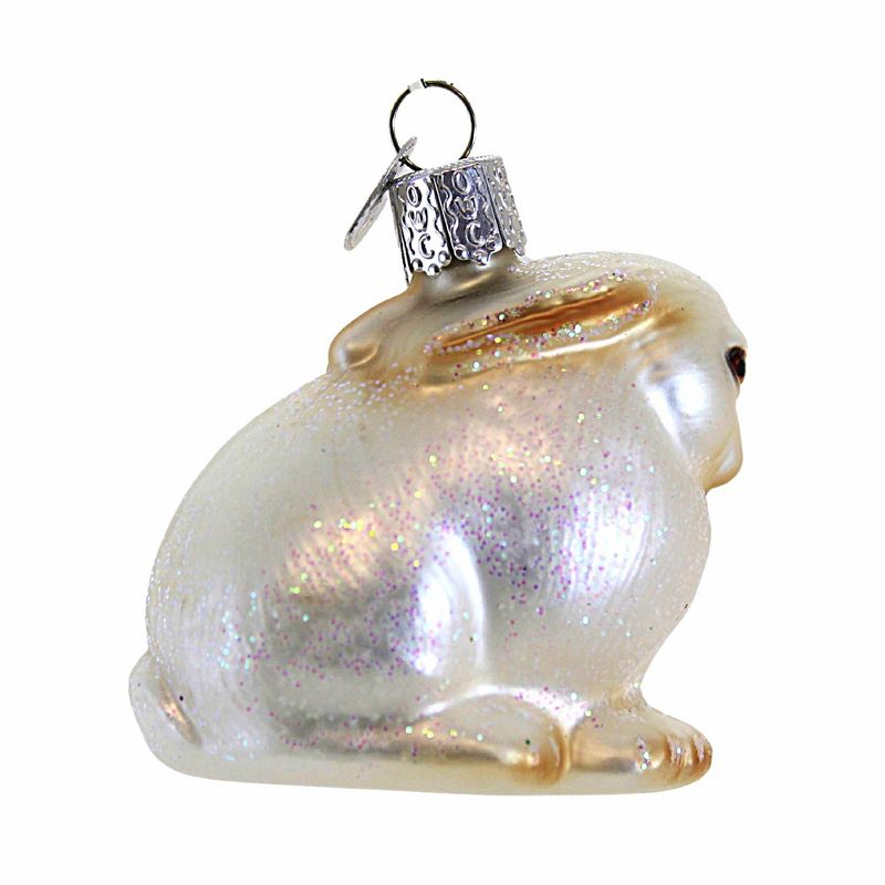 Old World Christmas 2.0 Inch Cottontail Bunny Guidance Protection Faith Tree Ornaments, 2 of 3