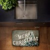 Stupell Industries Vintage Merry Christmas Greeting Printed Anti-Fatigue Floor Mat, design by Kim Allen, 30"x18" - 2 of 4