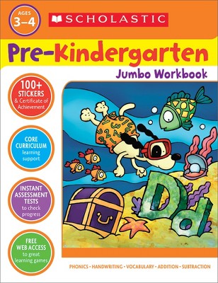 Scholastic Jumbo Workbook - Pre-kindergarten