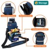 SUN CUBE Water Bottle Holder Strap, Insulated Neoprene Sleeve Bag Carrier, Crossbody Carrying Sling Purse Pouch Pocket Walking Hiking - 2 of 4