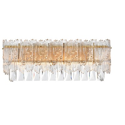 Elegant Lighting Emilia 19 inch Wall Sconce in Satin Gold