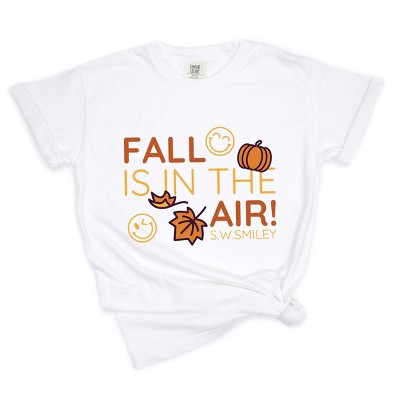 Simply Sage Market S.W.Smiley Fall Is In The Air Garment Dyed Tee