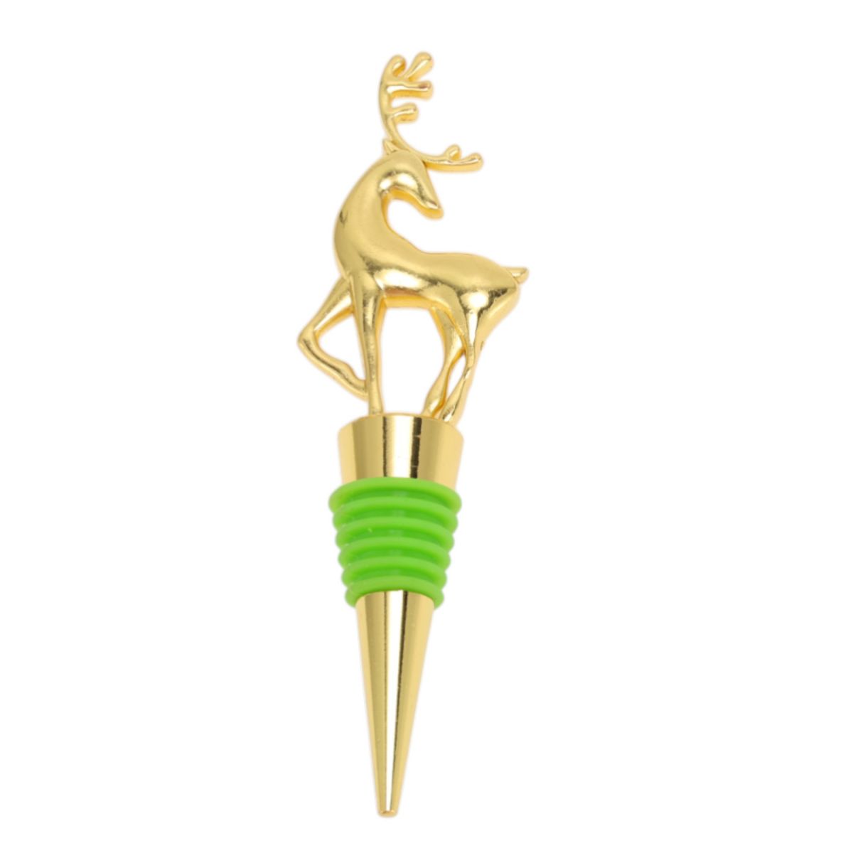 Unique Bargains Christmas Reindeer Stopper Aluminum Alloy TPE 5.04"x1.50"x0.79" 1 Pc - thumbnail 4