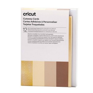Cricut 12ct Cutaway Cards - 1 of 4