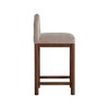 Meridian Furniture,Conrad Taupe Velvet Counter Stool - 4 of 4