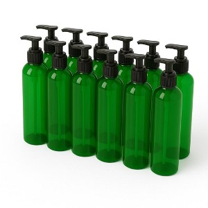 Royal Massage 8oz Bullet Round Massage Oil/Lotion/Liquid Bottle with Saddle Pump - 1 of 4