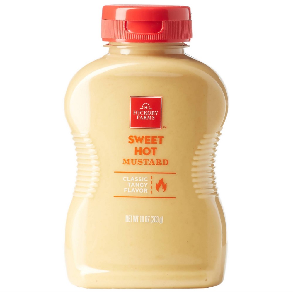 UPC 021357904957 product image for Hickory Farms Christmas Condiments Sweet Hot Mustard - 10oz | upcitemdb.com