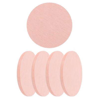 Unique Bargains Diatomite Water Absorbent Non-Slip Soap Dish Drying Mats 4" x 4" 5 Pcs