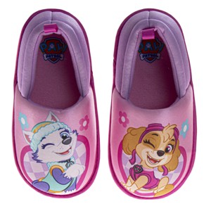 Paw Patrol Girls Slippers  Skye & Everest Plush Warm Soft Aline Comfy Lightweight House Shoes (5-10 toddler) - 1 of 4