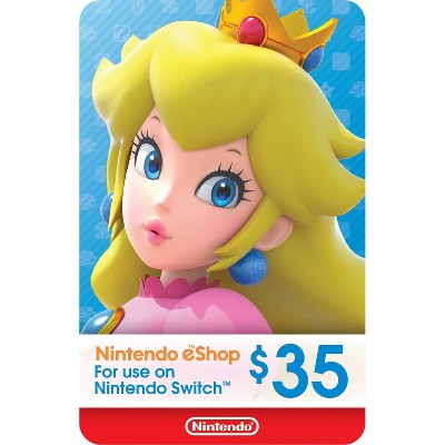 Nintendo Eshop 35 Gift Card digital Target