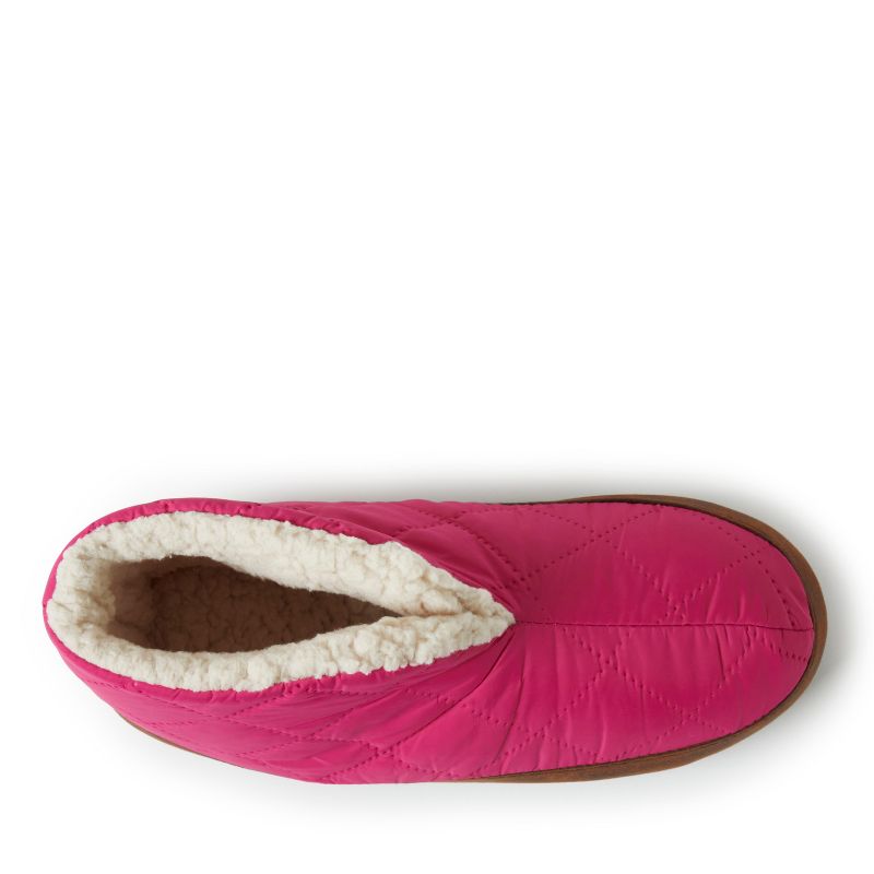 Dearfoams Women's Haven Warm Up Nylon Bootie Slippers, 5 of 6