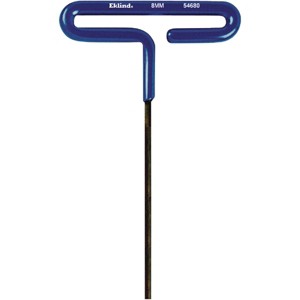 Eklind  Metric 8 mm 6 In. Cushion-Grip Series T-Handle Hex Key 54680 - 1 of 1