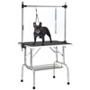 36" Professional Dog Pet Grooming Table Adjustable Heavy Duty Portable w/Arm & Noose & Mesh Tray - 2 of 4