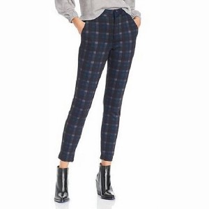 Women's Stretch High Rise Slim Pants - AQUA - 1 of 2