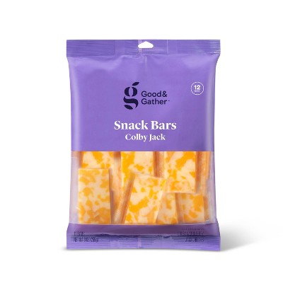 Colby Jack Cheese Snack Bars - 9oz/12ct - Good & Gather™