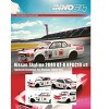 Nissan Skyline 2000 GT-R (KPGC10) #1 RHD Takahashi Kinimitsu "Fuji Masters 250km" (1971) 1/64 Diecast Model Car by Inno Models - 4 of 4