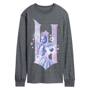 Men's - Wicked - Glinda Girl In The Bubble Long Sleeve Graphic T-Shirt - 1 of 4
