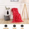 Comfort Flannel Blanket Super Soft Christmas Prints Throw Blanket Christmas Gift. - 3 of 4