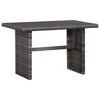 vidaXL Garden Dining Set Grey - 4 of 4