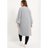 June + Vie by Roaman's Women's Plus Size Open-Front Cardigan - 3 of 4