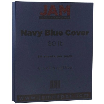 Jam Paper Basis 80lb Cardstock 8.5 X 11 50pk - Baby Blue : Target