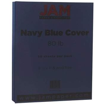 JAM Paper 50pk Basis 80lb Cardstock Paper 8.5" x 11"