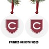 Colgate University Secondary Logo Aluminum Holiday Christmas Tree Ornament - 2 of 4
