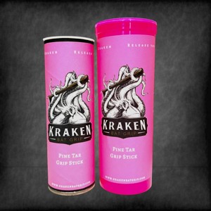 Kraken Traditional Pink Paper Tube Pine Tar Grip Stick - 1 of 2