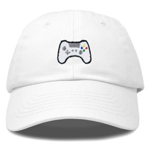 Dalix Game Controller Embroidered Mens Womens Cotton Dad Hat Baseball Cap Adjustable - 1 of 4
