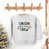 The Juniper Shop Cousin Crew Lights Youth Ultra-Soft Graphic Sweatshirt - image 2 of 3