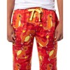 Seven Times Six Pokemon Mens Charmander AOP Fire Type Sleep Bottom Lounge Pajama Pants Red - image 3 of 4