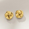 Ross-Simons Italian 18kt Yellow Gold Love Knot Earrings - 4 of 4