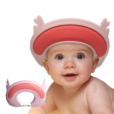 EMIRCEY Cute Fawn/kitten shape Pink Fawn Makes the Baby Bath More Fun